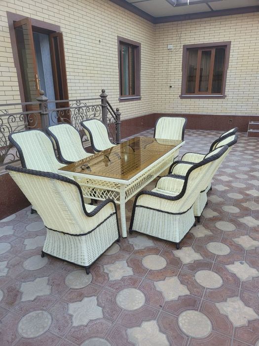 Ratan to‘qima stul-stullar | Toshkent bo‘ylab yetkazamiz