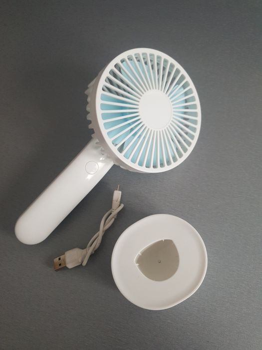 Ventilator portabil de mana cu acumulator reincarcabil Li-Ion 3 viteze