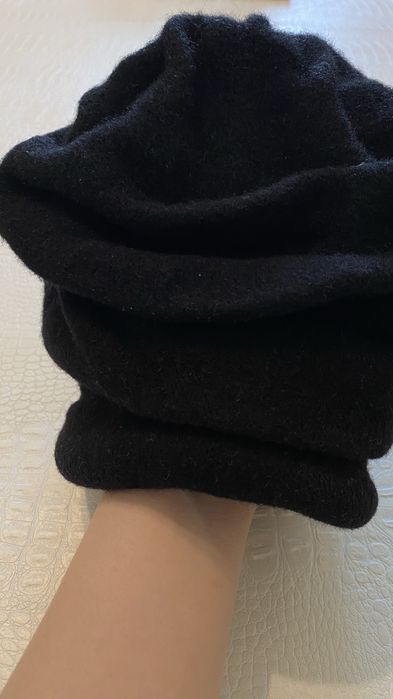 Шапка шерстяная и перчатки