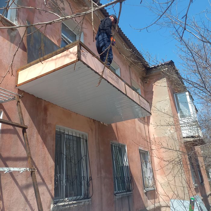 Ремонт аваринных балкон