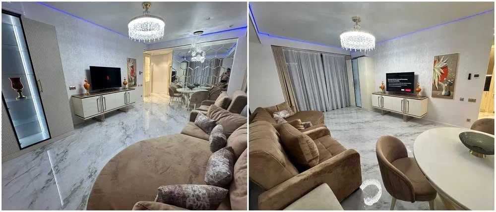 U Tower 2 комнатная 72м2 ЕВРО ремонт под ключ, вид на Tashkent City