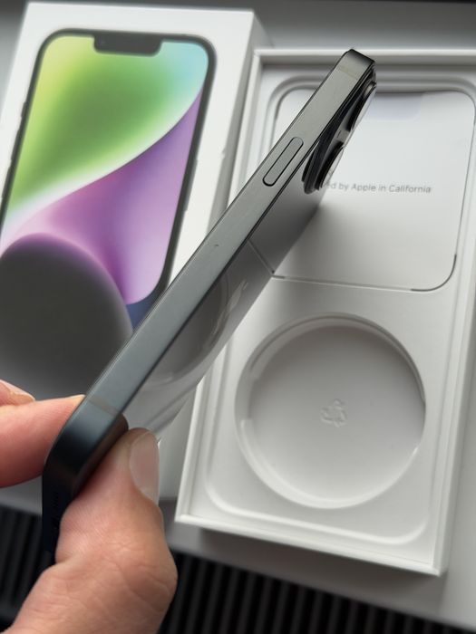 iPhone 14 Black, Baterie 83%, Liber de retea, Cutie