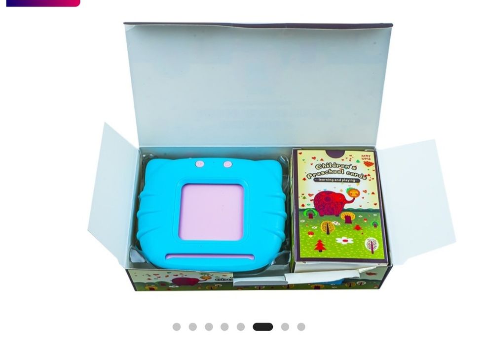 Детска образователна игра с карти и картинки