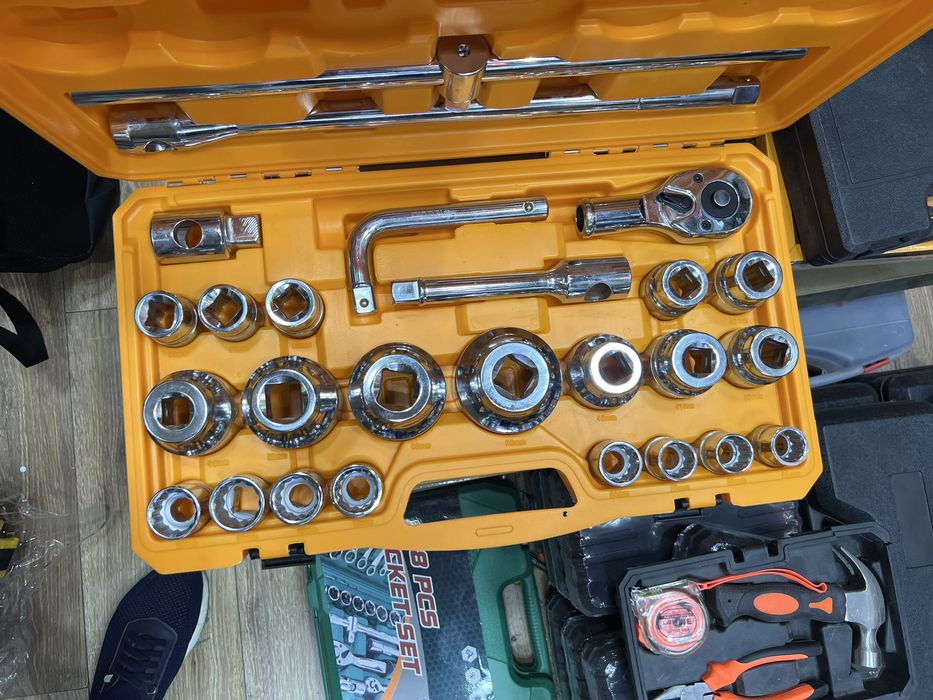 Профессиональный набор ключей DINGQI 26шт Для тяжёлой техники