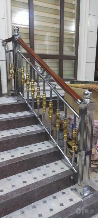 Нержавейка перила решотка аргон сварка