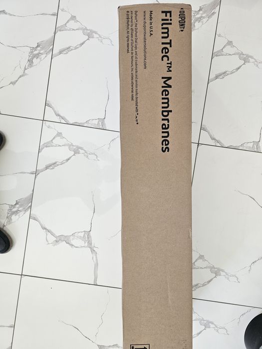 Filmtec BW30-4040
Filmtec BW30PRO400
Made in USA.