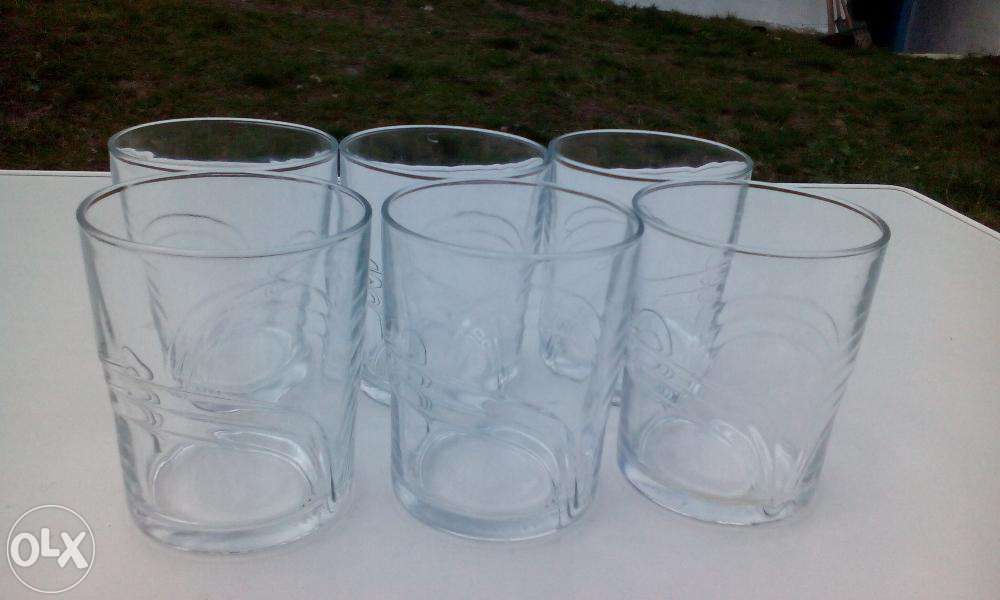 Set 6 pahare pt whisky