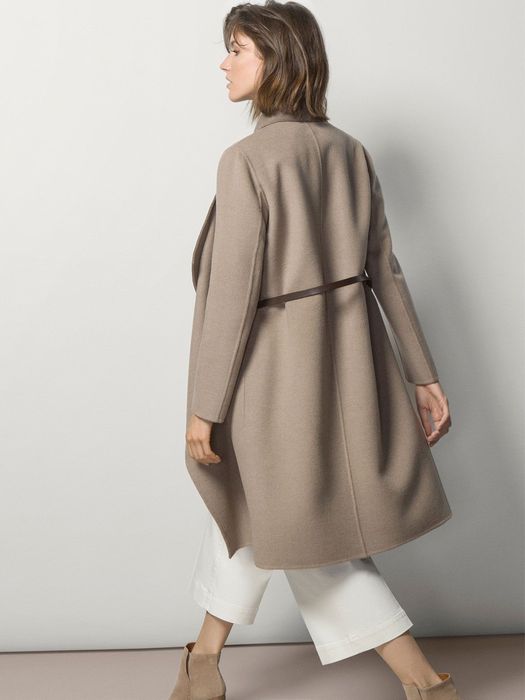 Massimo Dutti пальто на запах размер S