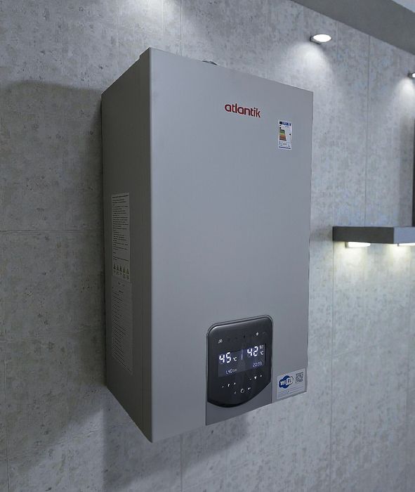 Конденсационный двухконтурный газовый котёл Atlantik 24/28 кВт с Wi-Fi