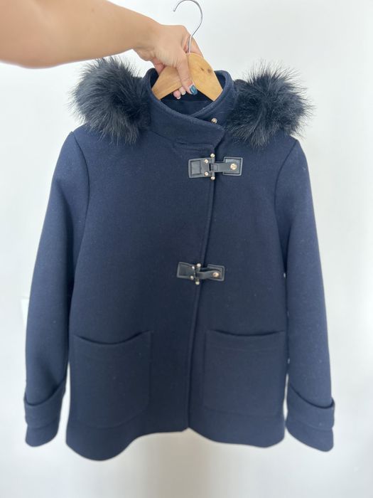 Осеннее утеплённое пальто