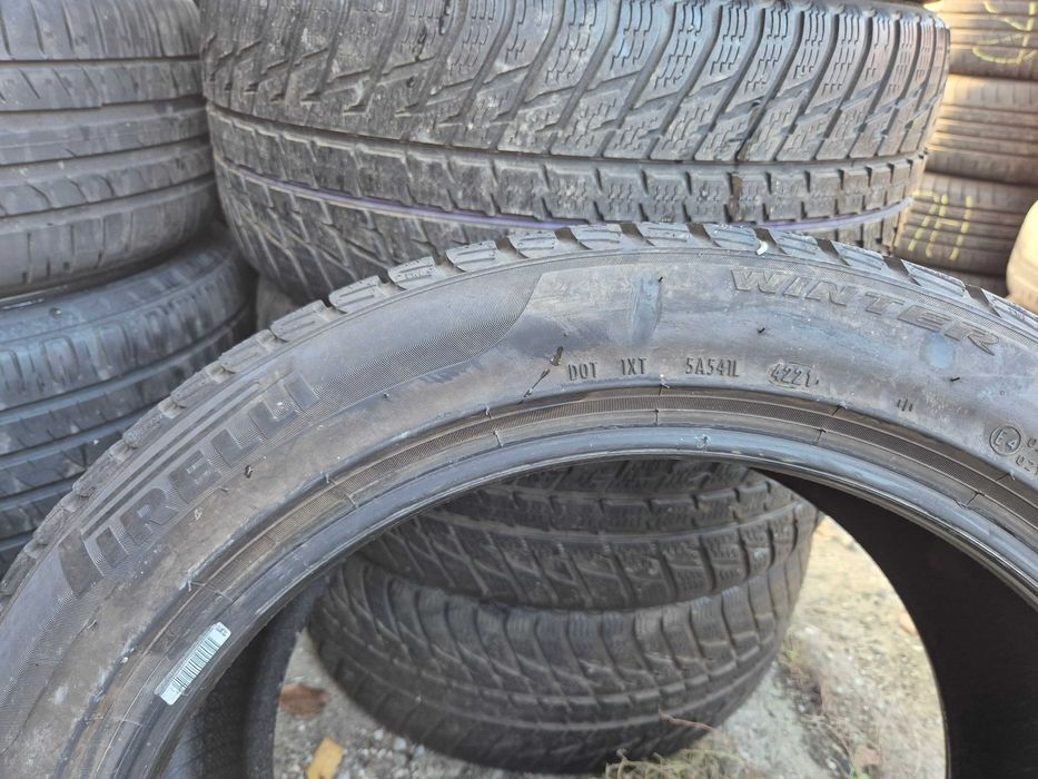 2 Anvelope de IARNA - 255/45/19 - PIRELLI Pentru TESLA DOT 2021