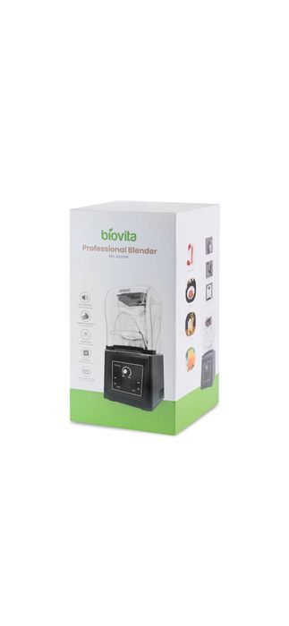 NOU - Blender Profesional cu Protectie Fonica Biovita MX-6000M, Vas 2L, 1500W