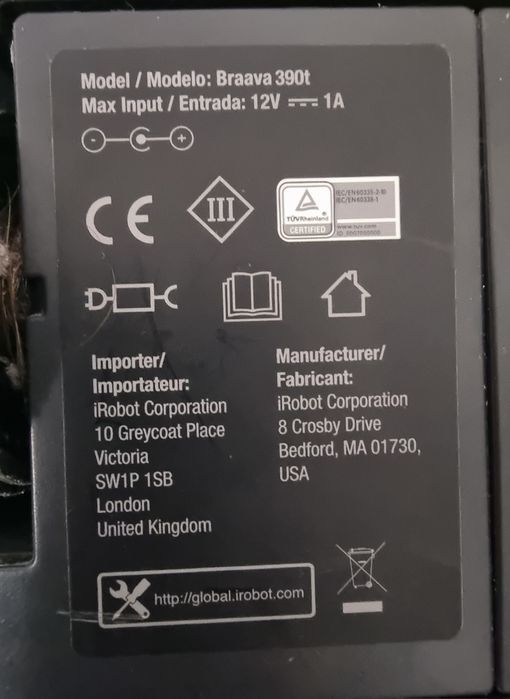 Прахосмукачка робот Roomba Braava 390t