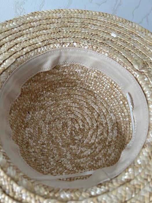 Шляпа соломенная