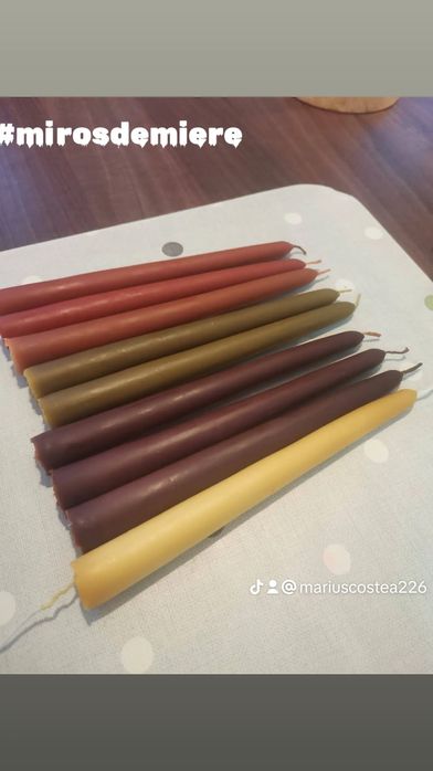 Lumanari cu ,,Miros de miere"