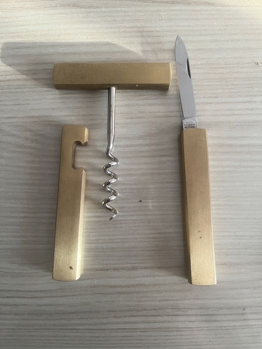 Set tirbușon -desfacator și briceag Germany Solingen