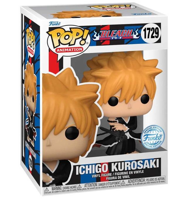 Figurina Ichigo Kurosaki Bleach 10 cm anime Funko Pop