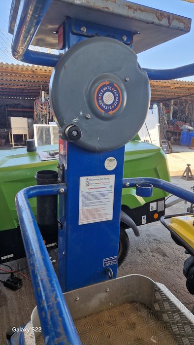 Manual nacela lucru ridicare la manivela circulara