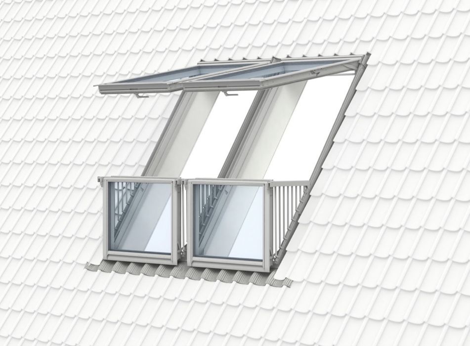 Velux Cabrio Fereastra Mansarda Balcon GDL SK19 114 cm x 252 cm 3066P2