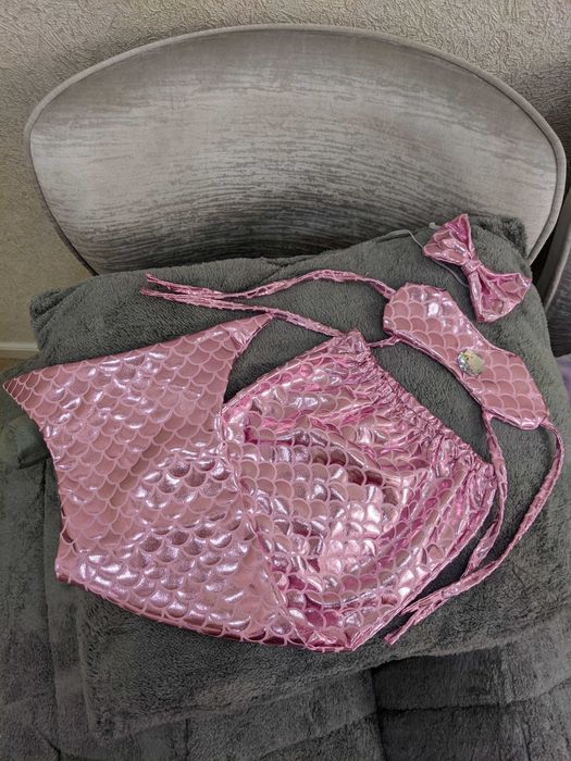 Костюм купальник русалки для кошек