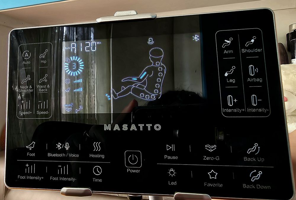 Fotoliu de masaj Masatto  Zeta NEO
