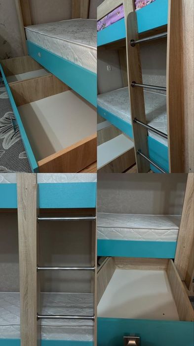 Детский кровать двухъярусная