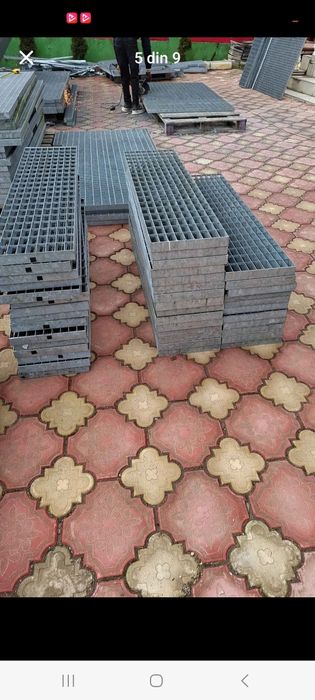 Trepte metalice zincate la dimensiunea dorita de client oferim transpo