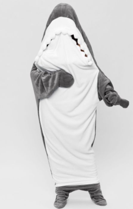 пижама/кигуруми акула для детей