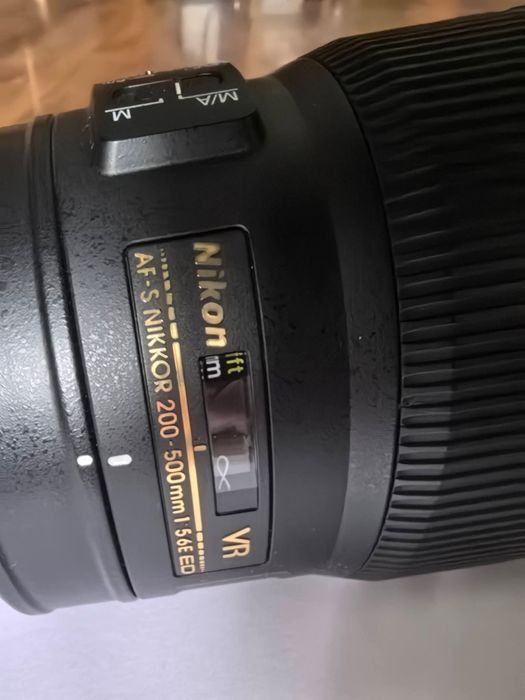 Obiectiv foto Nikon 200-500mm f5.6 ED