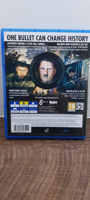 Assassins creed origins, Sniper Elite V2 remastred ps4