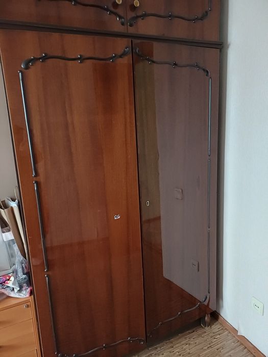 Шкаф-гардероб с антрисолью