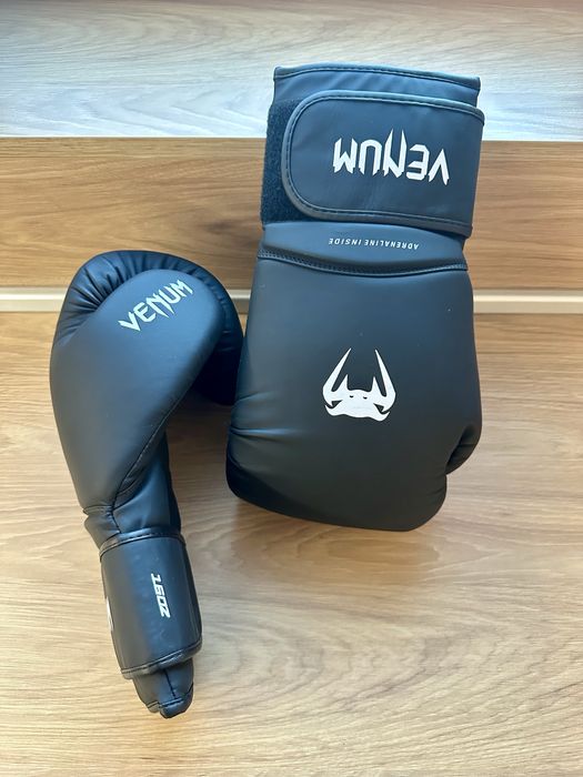 Пълен боксов комплект VENUM / RDX – 16oz ръкавици + каска + сак