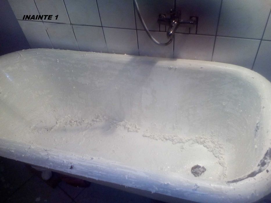 Recondiționez cada , vana de baie din fonta sau tabla