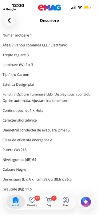 Hota Grundig 631mc/h