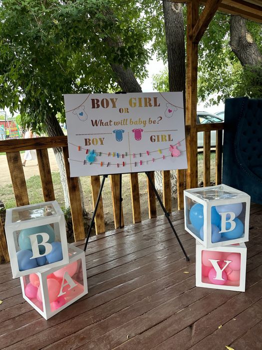 Товары для гендер пати