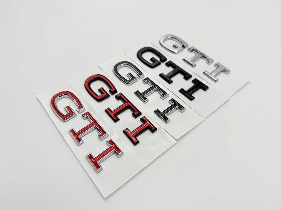 Emblema Compatibila VW GOLF 8 GTI spate