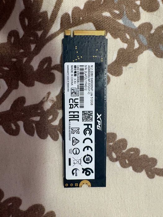 SSD ADATA SX6000 Lite 512GB NVMe |