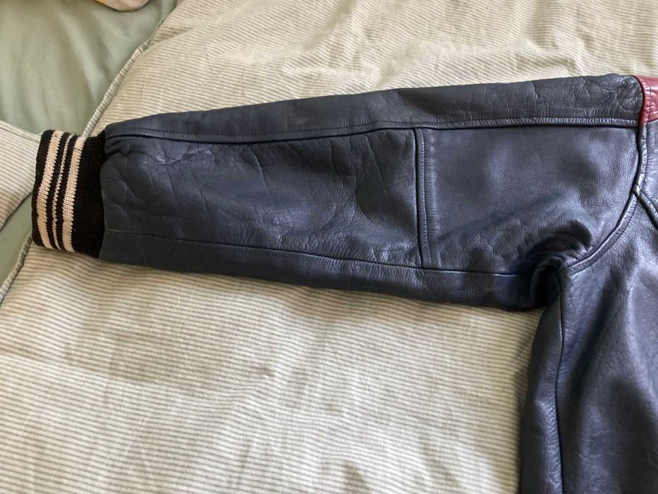 Geaca de piele Avirex 100% naturala