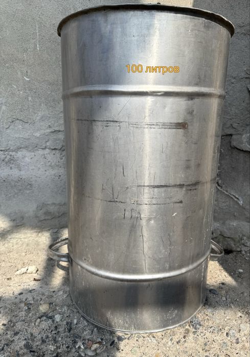 Баки из нержавейки объемом 46, 100, 157, 170 литров