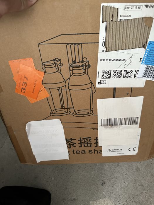 шейкър за бабъл чай с двойни 700 мл PC шейкъри