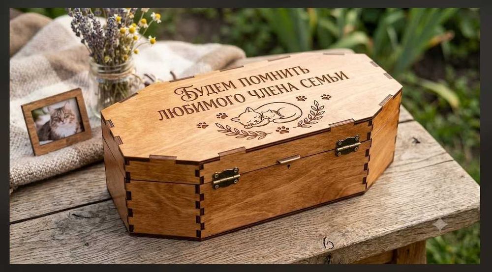 гроб для домашних животных