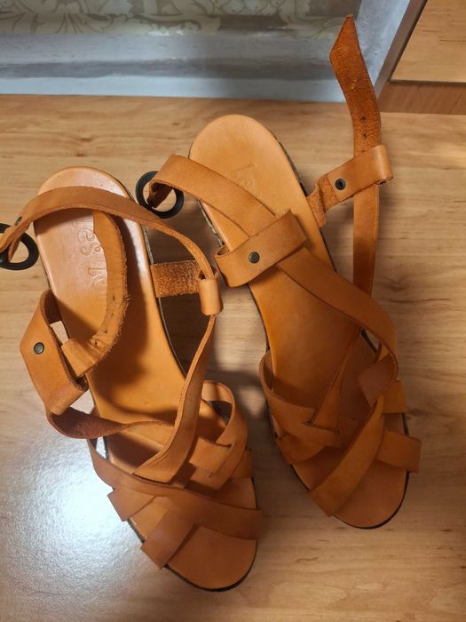 Сандали естествена кожа