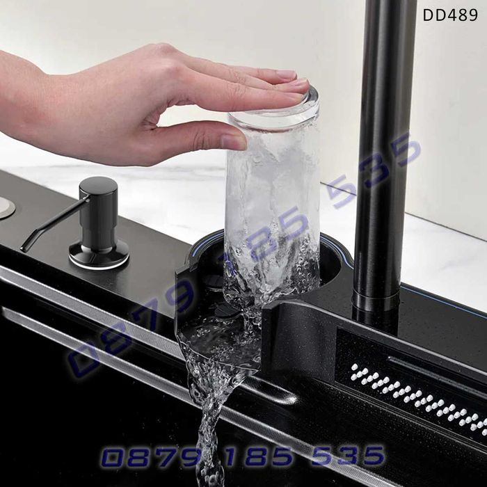 Лукс кухненска мивка диспей функции 12в1 НОВ модел 2024 модерна чешма