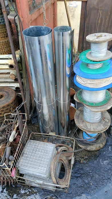 Оцинковка, высечка, трубы, тросы