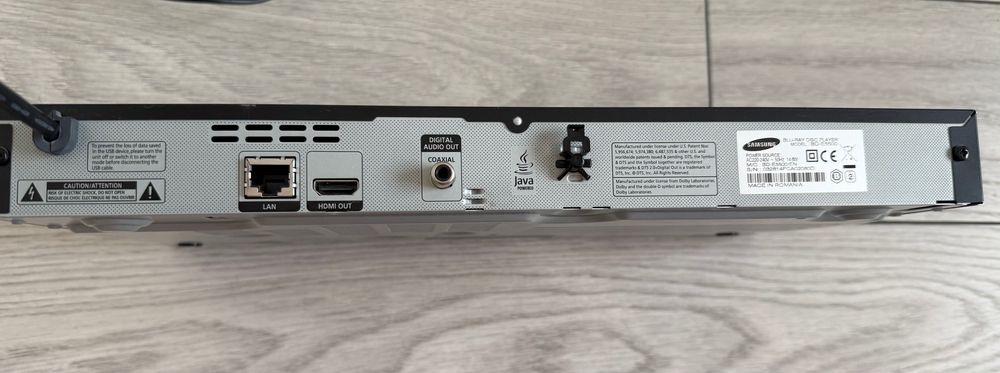 Blu Ray 3D Samsung BD-E5500