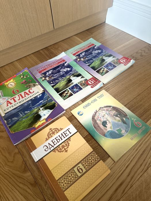 Атлас 6 класс, 4 и 11 класс книги