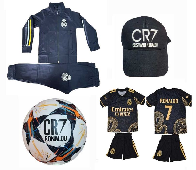 Детска Екипировка Cristaino Ronaldo 25/26 от 4 до 16г Al nassr Ronaldo