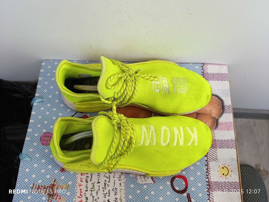 adidas x Pharrell NMD Hu Trail Know/Soul''оригинални маратонки 44 номе