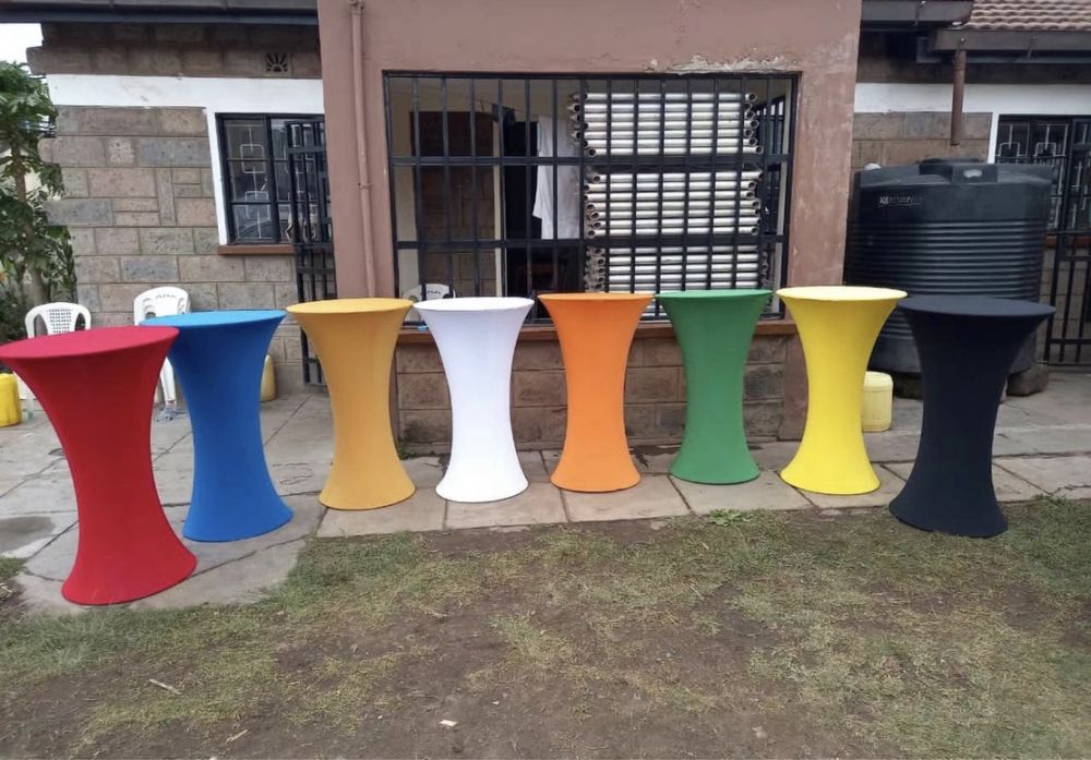 Чехлы на коктейльные столы