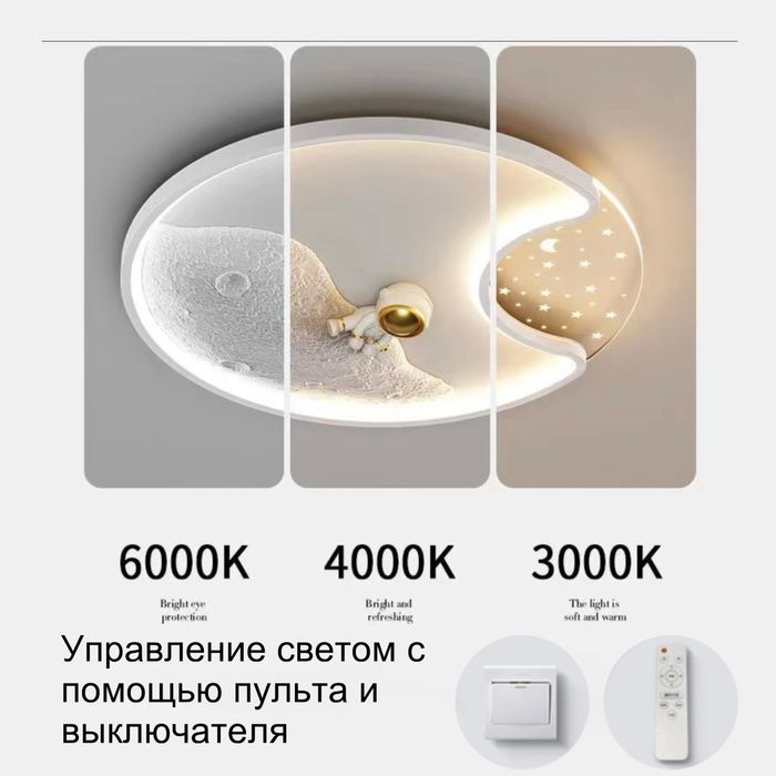 Люстра косманавт.